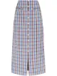 Image 1 of Rosie Assoulin plaid pencil skirt