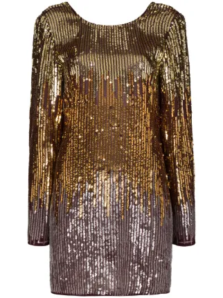 rixo sequin mini dress