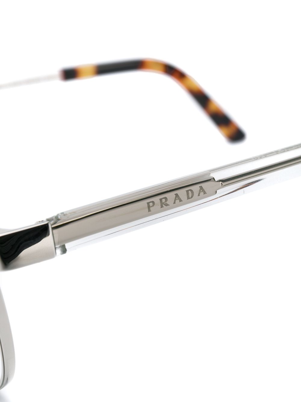 фото Prada Eyewear очки в круглой оправе