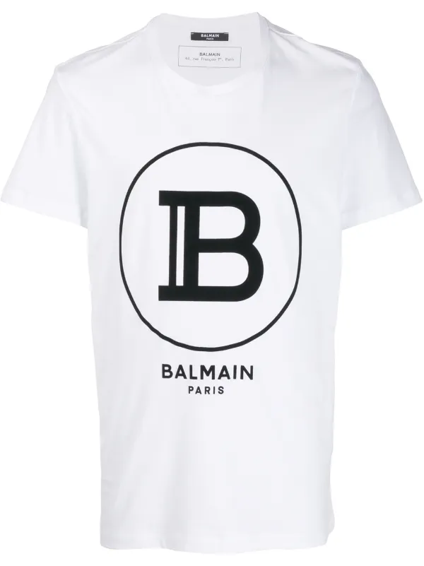 farfetch balmain t shirt