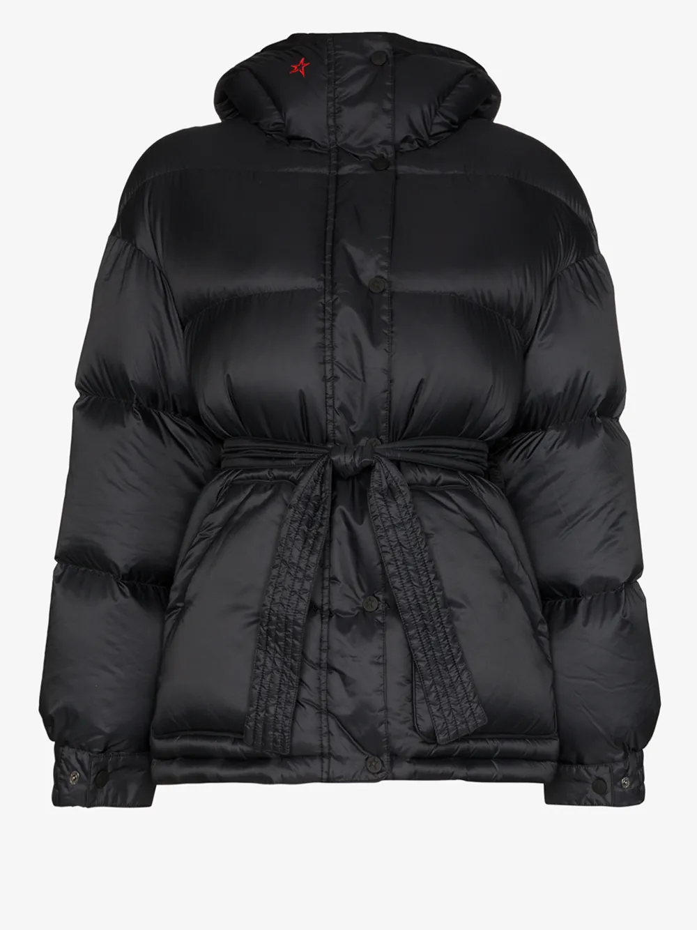 white puffer ski jacket