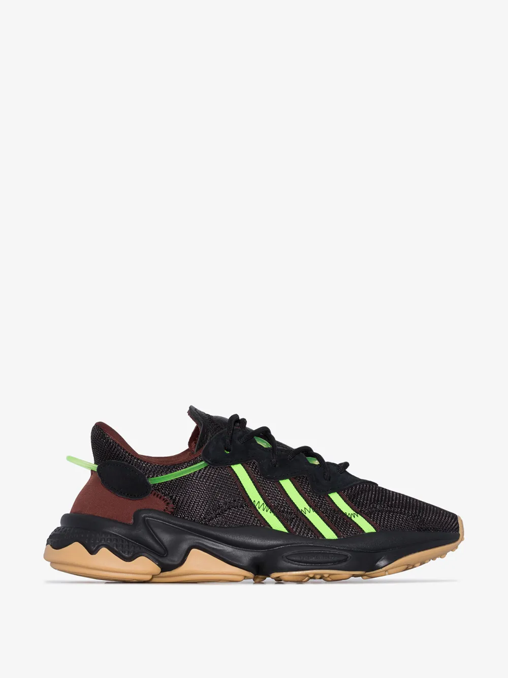 Adidas Originals Adidas X Pusha T Black Ozweego Sneakers In Black