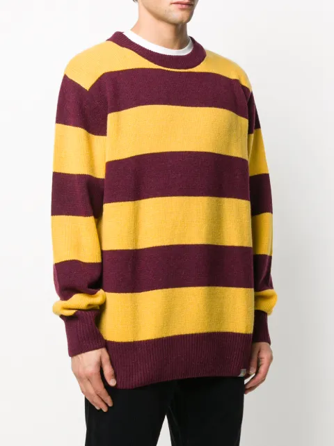 Carhartt striped jumper new arrivals