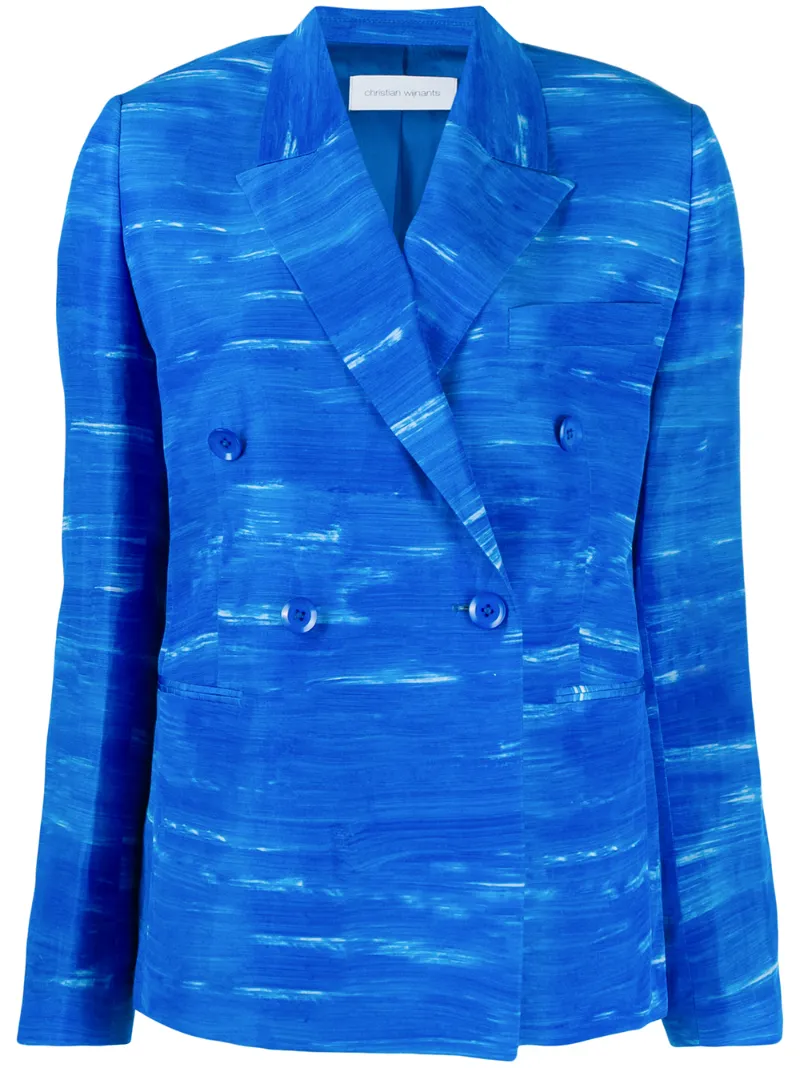CHRISTIAN WIJNANTS JARUL BRUSHSTROKE BLAZER