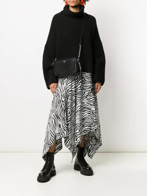 mk jet set camera bolsa