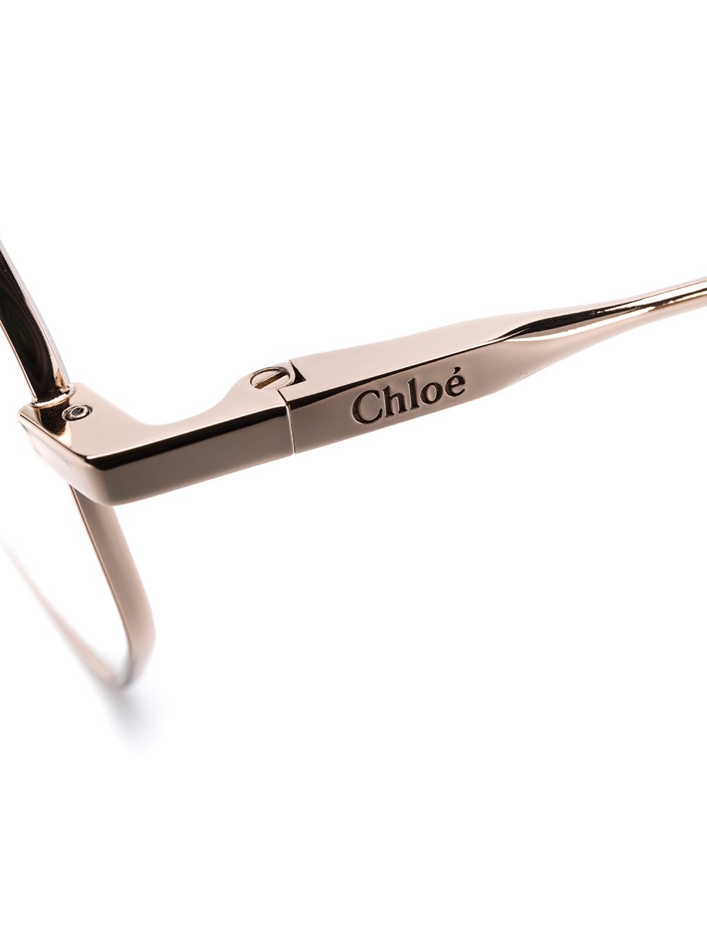 фото Chloé Eyewear очки в круглой оправе