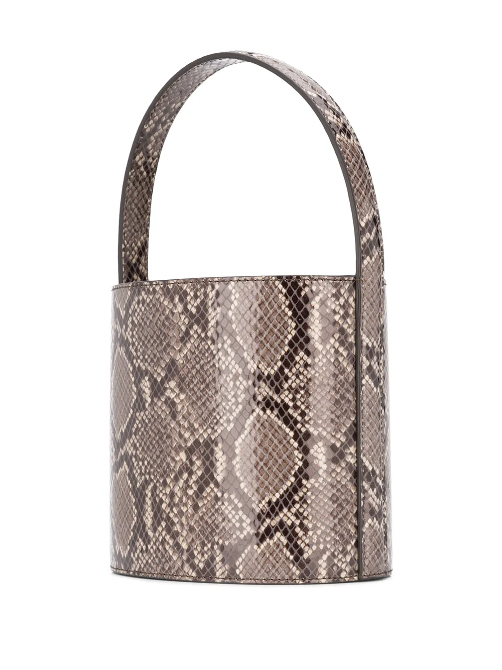 Staud Snakeskin Effect Bucket Bag Farfetch Staud Snakeskin Effect Bucket Bag Farfetch