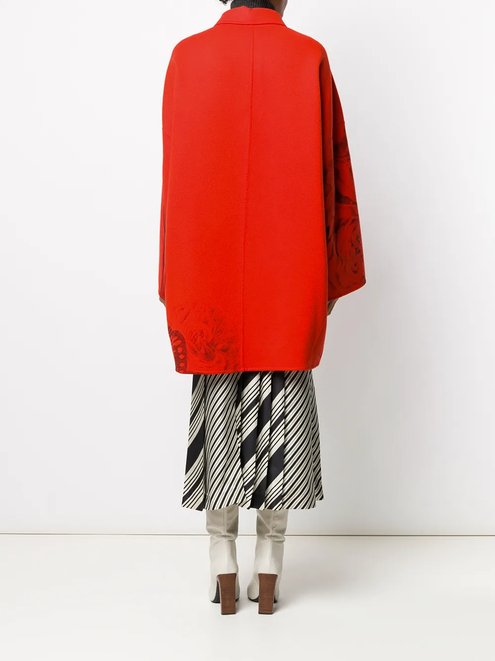Valentino Garavani x Undercover jas met print Rood