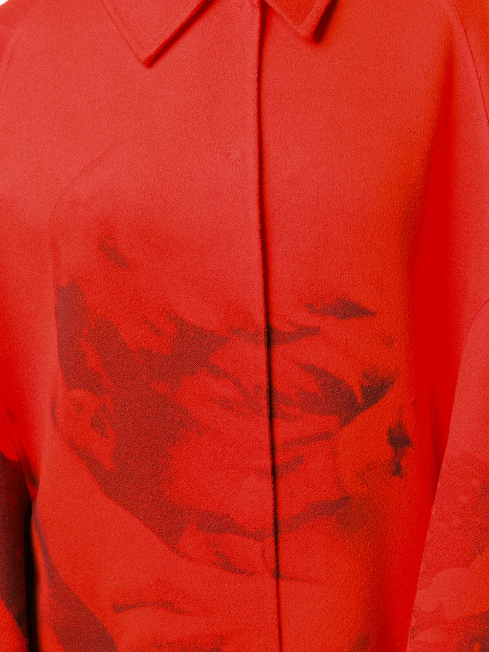 Valentino Garavani x Undercover jas met print Rood