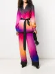Image 2 sur Mary Katrantzou pantalon dégradé à lien de resserrage