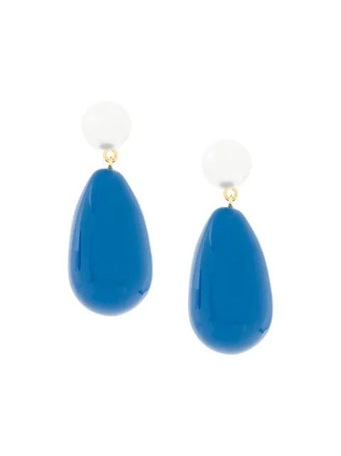 Eshvi pearl drop earrings