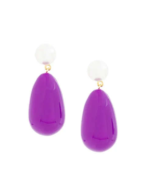 Eshvi pearl drop earrings