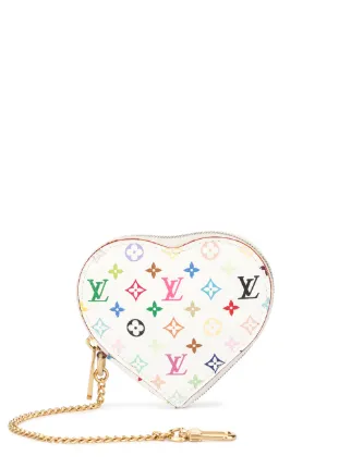 Louis Vuitton Monedero Con Logo y Motivo De Coraz n Farfetch