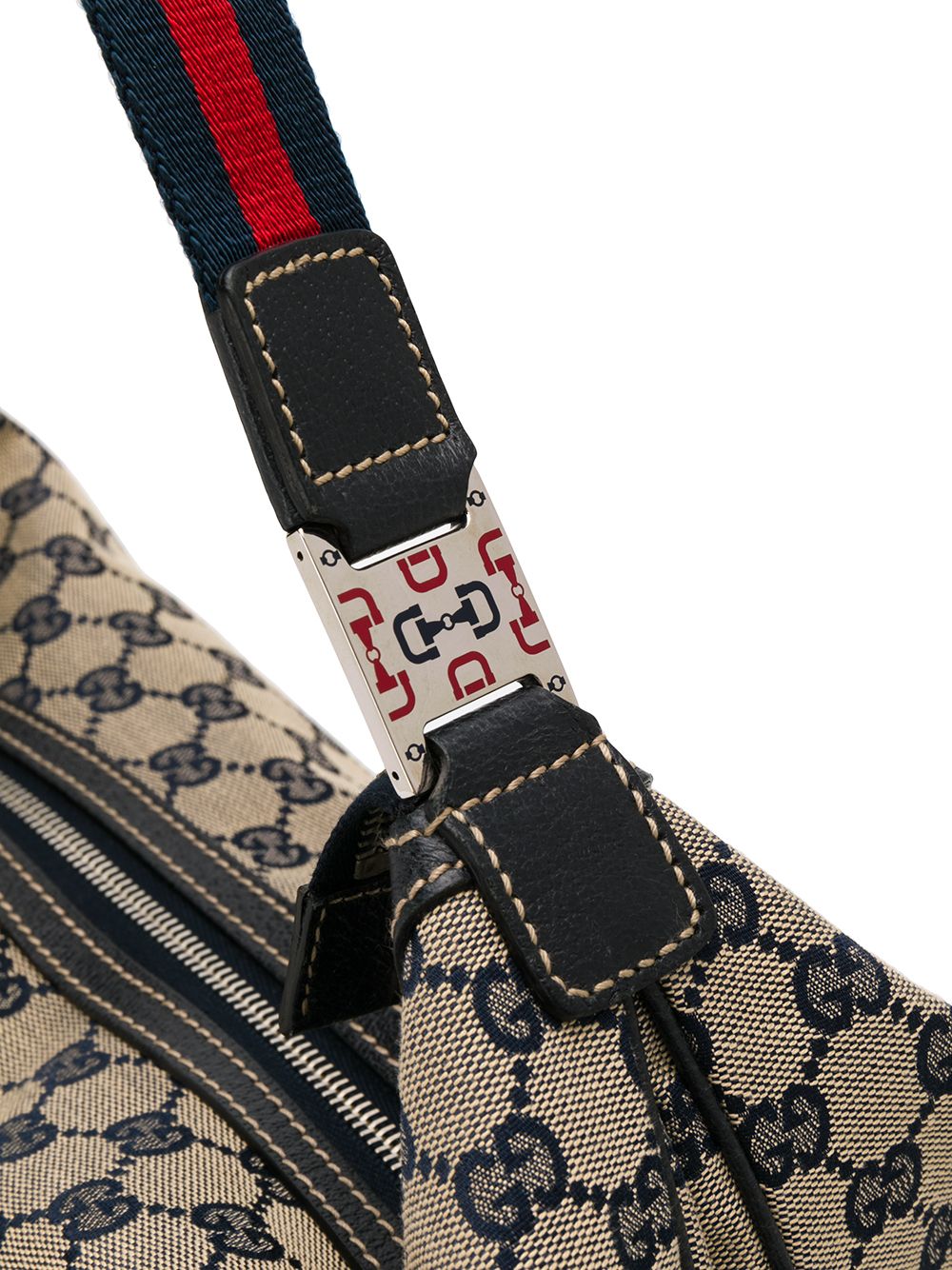 фото Gucci pre-owned сумка на плечо с узором supreme