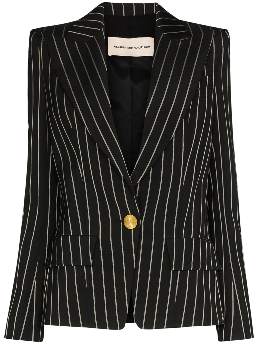 Alexandre Vauthier Blazer Mit Nadelstreifen JLHO5 WPZLk Alexandre Vauthier Blazer Mit Nadelstreifen JLHO5 WPZLk