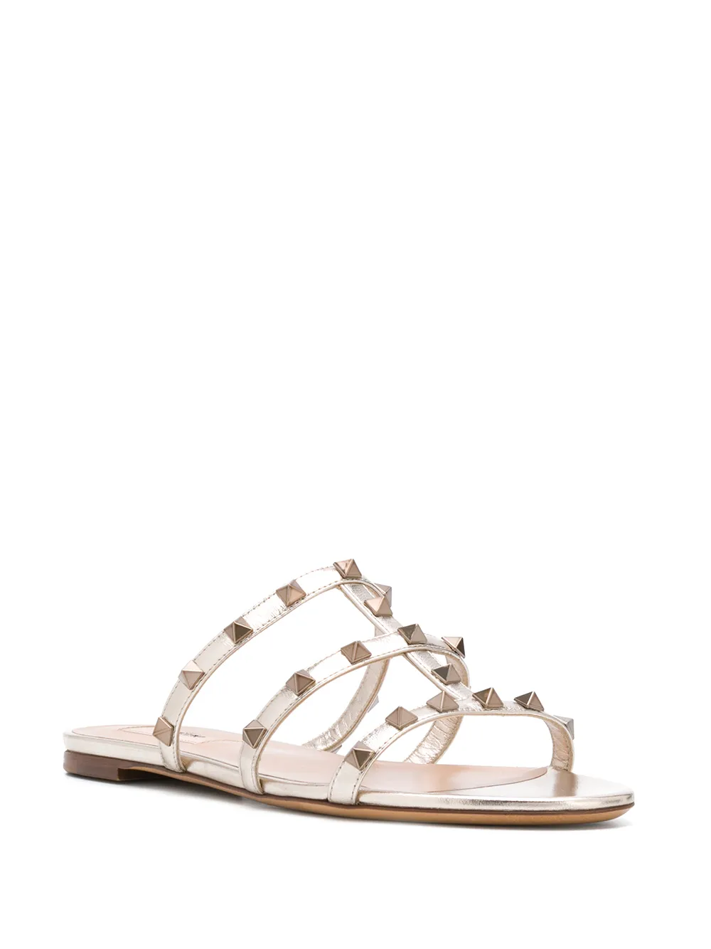 Valentino Garavani Rockstud sandalen - Goud