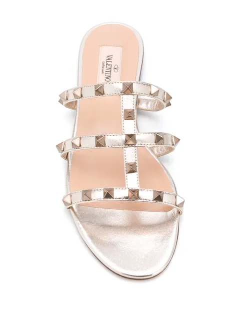 Valentino Garavani Rockstud T-strap sandals WS0C49JXH - 3