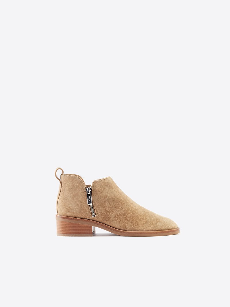 Alexa 40MM Ankle Boot-brown #0 Alexa 40MM Ankle Boot, TOBACCO Furs & Skins->Calf Suede Alexa 40MM Ankle Boot from 3.1 Phillip Lim. - 0