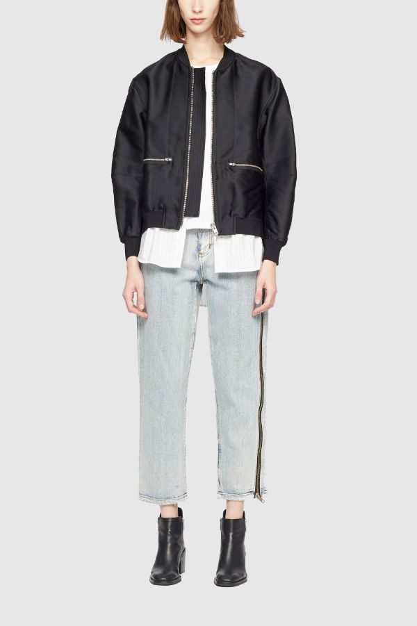 西日本産 3.1 PHILLIP LIM｜ドローコードブルゾン(XS) - 通販