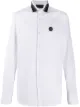 Image 1 of Philipp Plein studded spread collar shirt