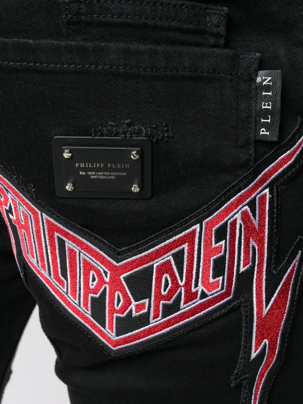 philipp plein est 1978 limited edition switzerland jeans