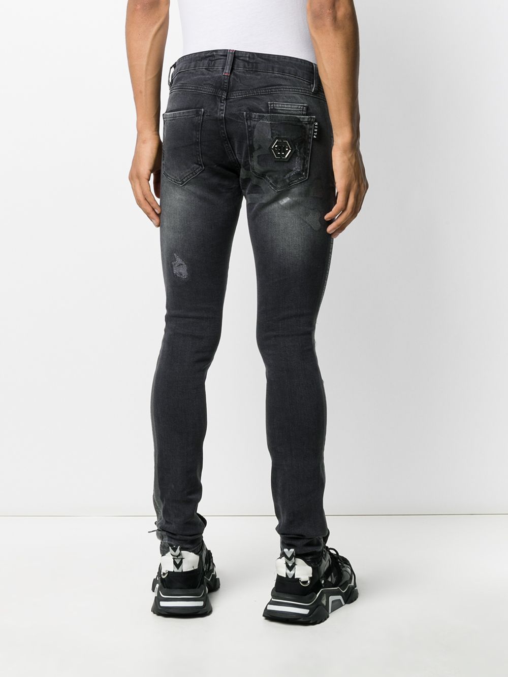 фото Philipp plein джинсы slim fit skull