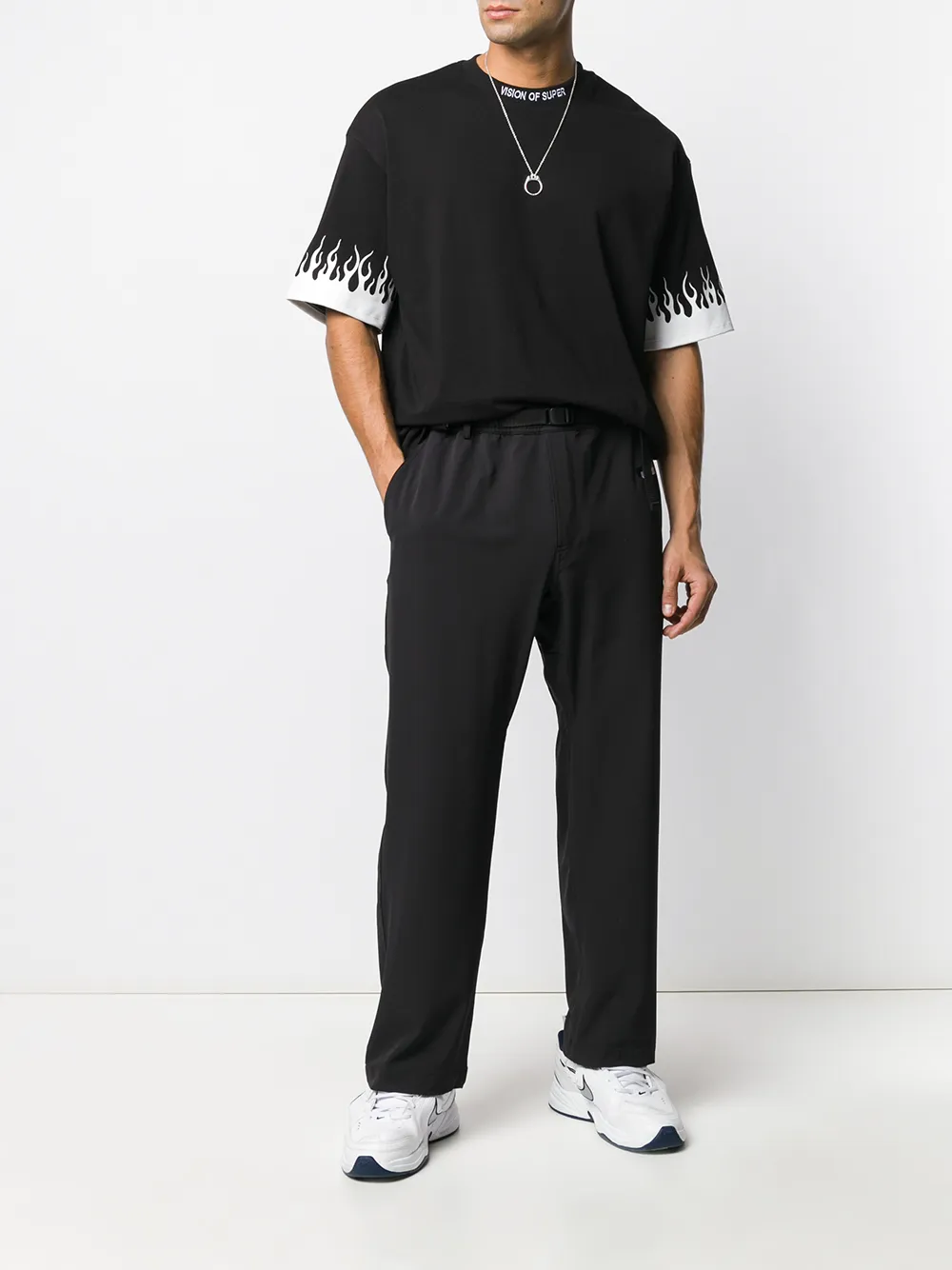 Vision Of Super T-shirt met print - Zwart