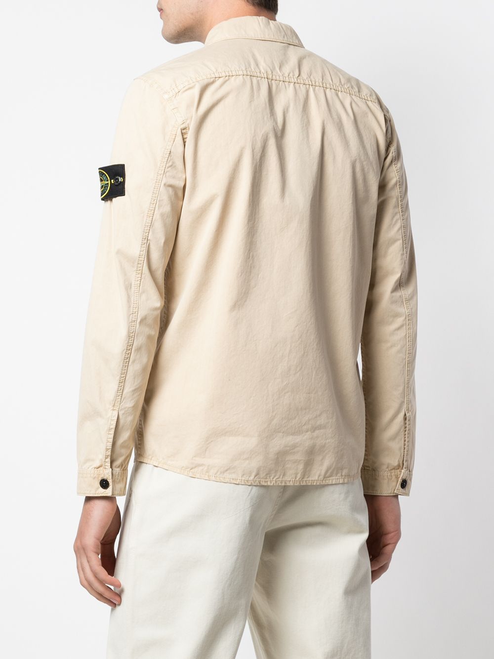 фото Stone Island куртка-рубашка на молнии