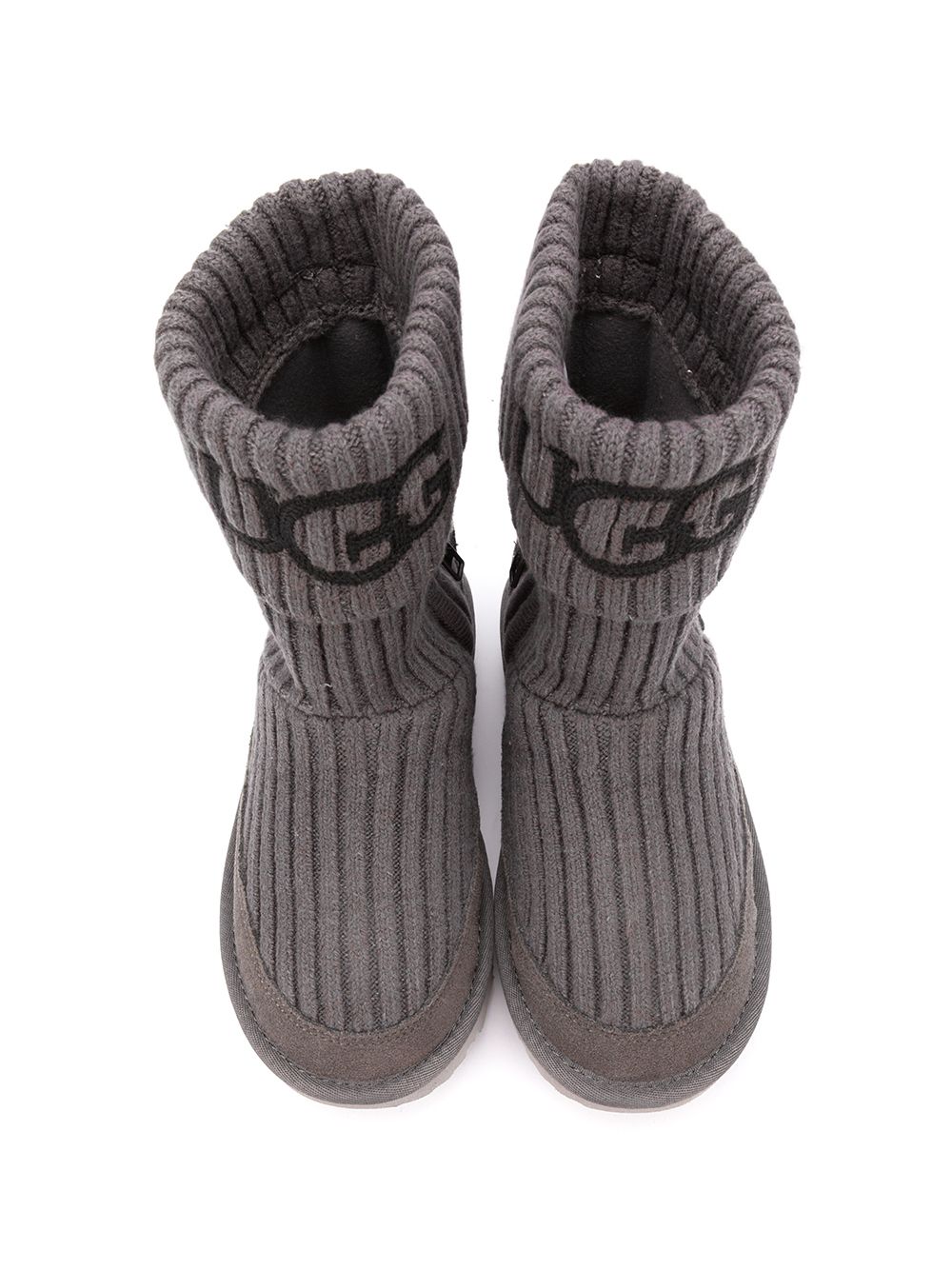 фото Ugg Australia Kids сапоги в рубчик с логотипом