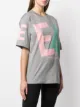 Emporio Armani oversized graphic-print T-shirt