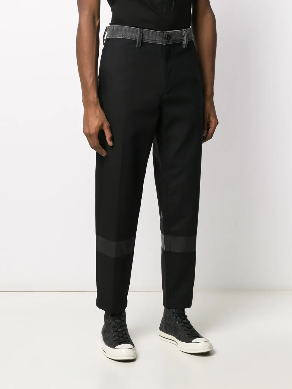 Diesel Straight chino Zwart
