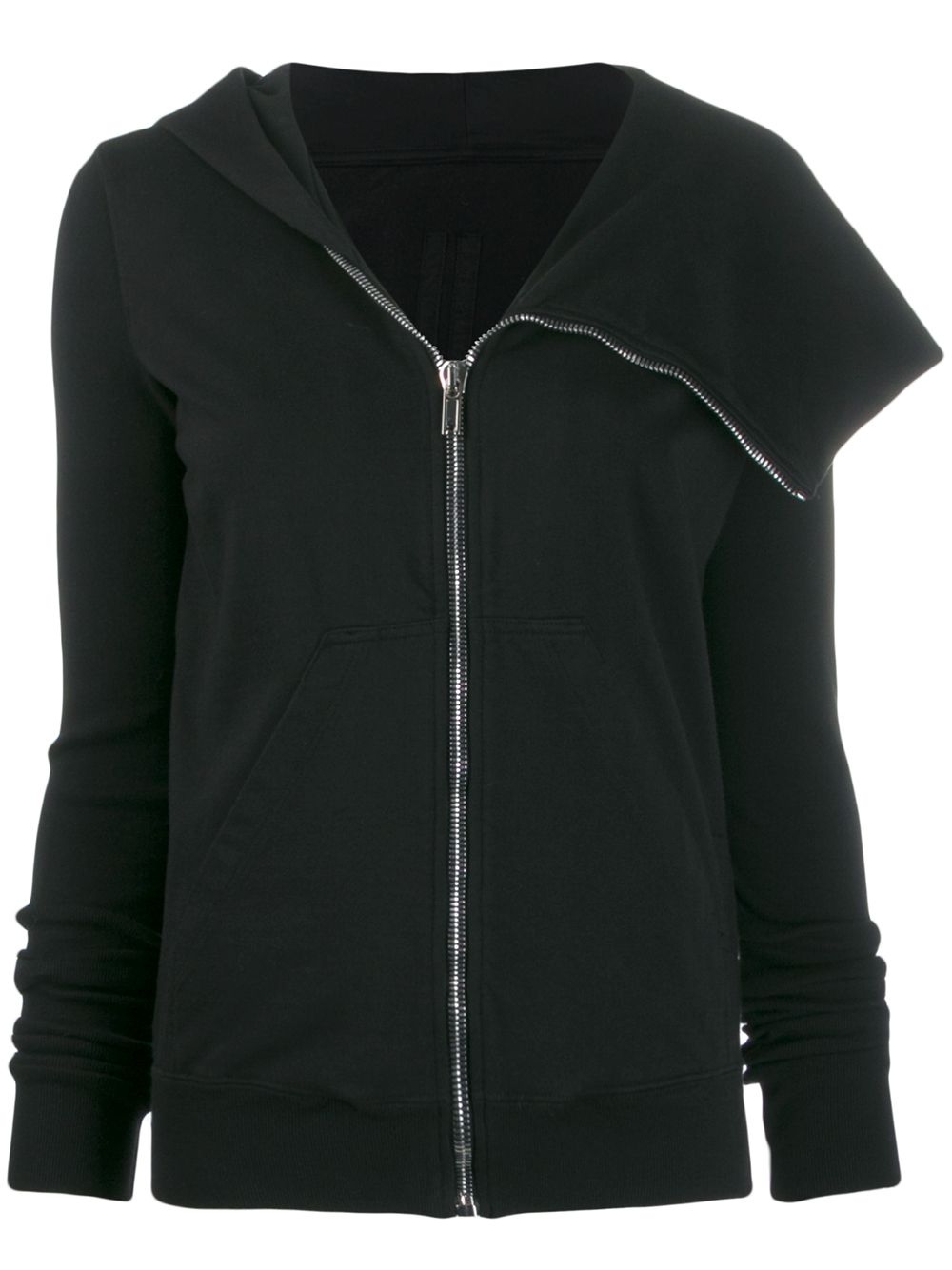 rick owens hooded cardigan