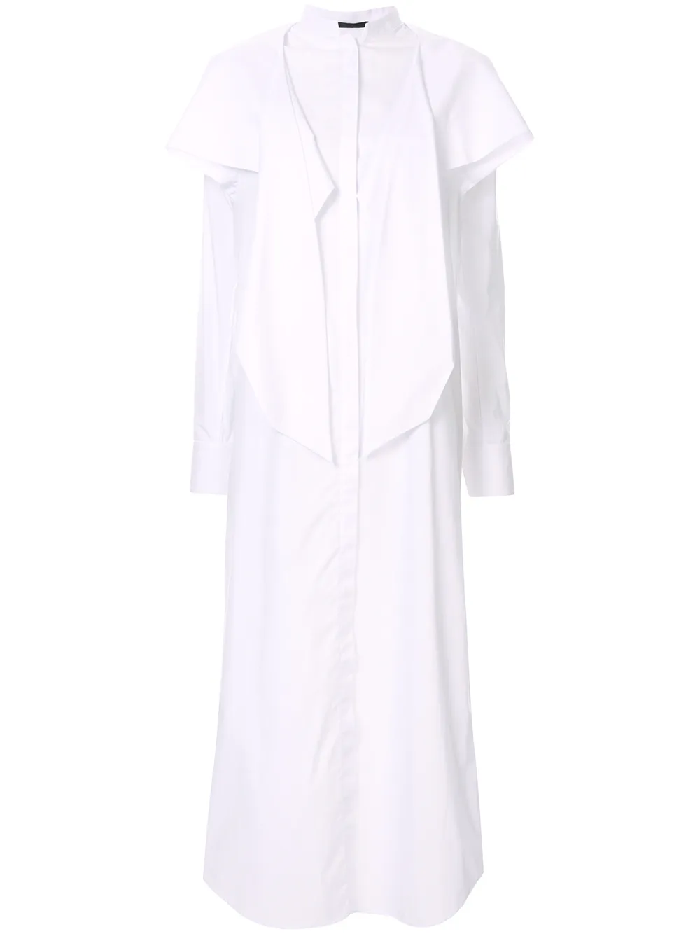 Haider Ackermann draped shift dress