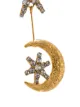 Jennifer Behr Atlas drop moon earrings