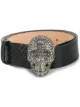 Image 1 of Philipp Plein Luxury embellished skull belt