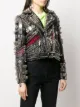 Philipp Plein leather spiked biker jacket