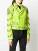 Philipp Plein studded leather biker jacket