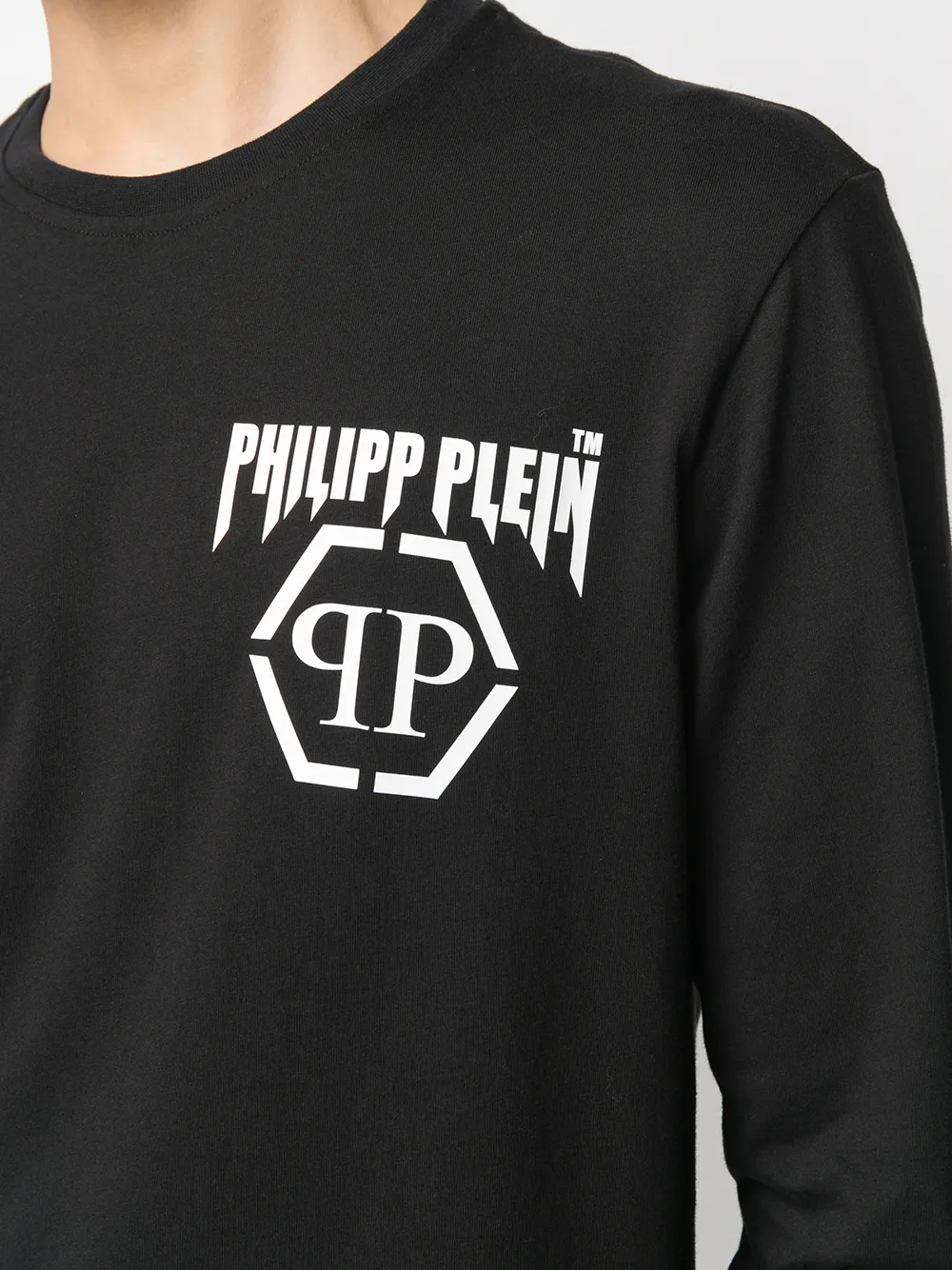 фото Philipp Plein толстовка с круглым вырезом и логотипом