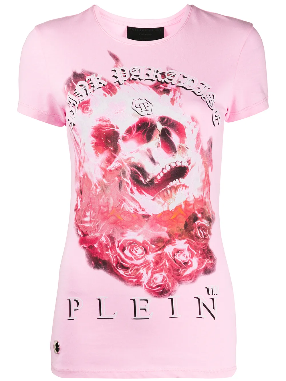

Philipp Plein printed T-shirt - Pink