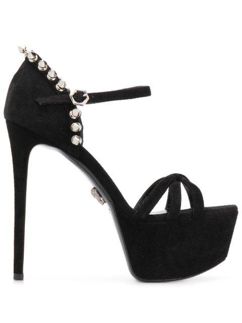 Philipp Plein stud-embellished platform sandals Women