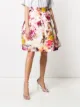 Philipp Plein floral print A-line skirt