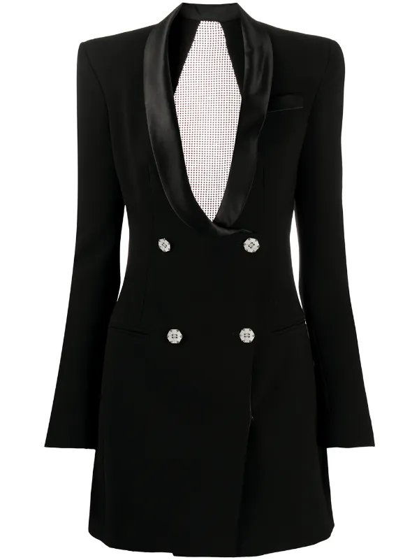 embellished jacket dress
