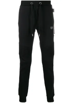 black designer sweatpants