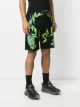 Philipp Plein Graphic print track shorts