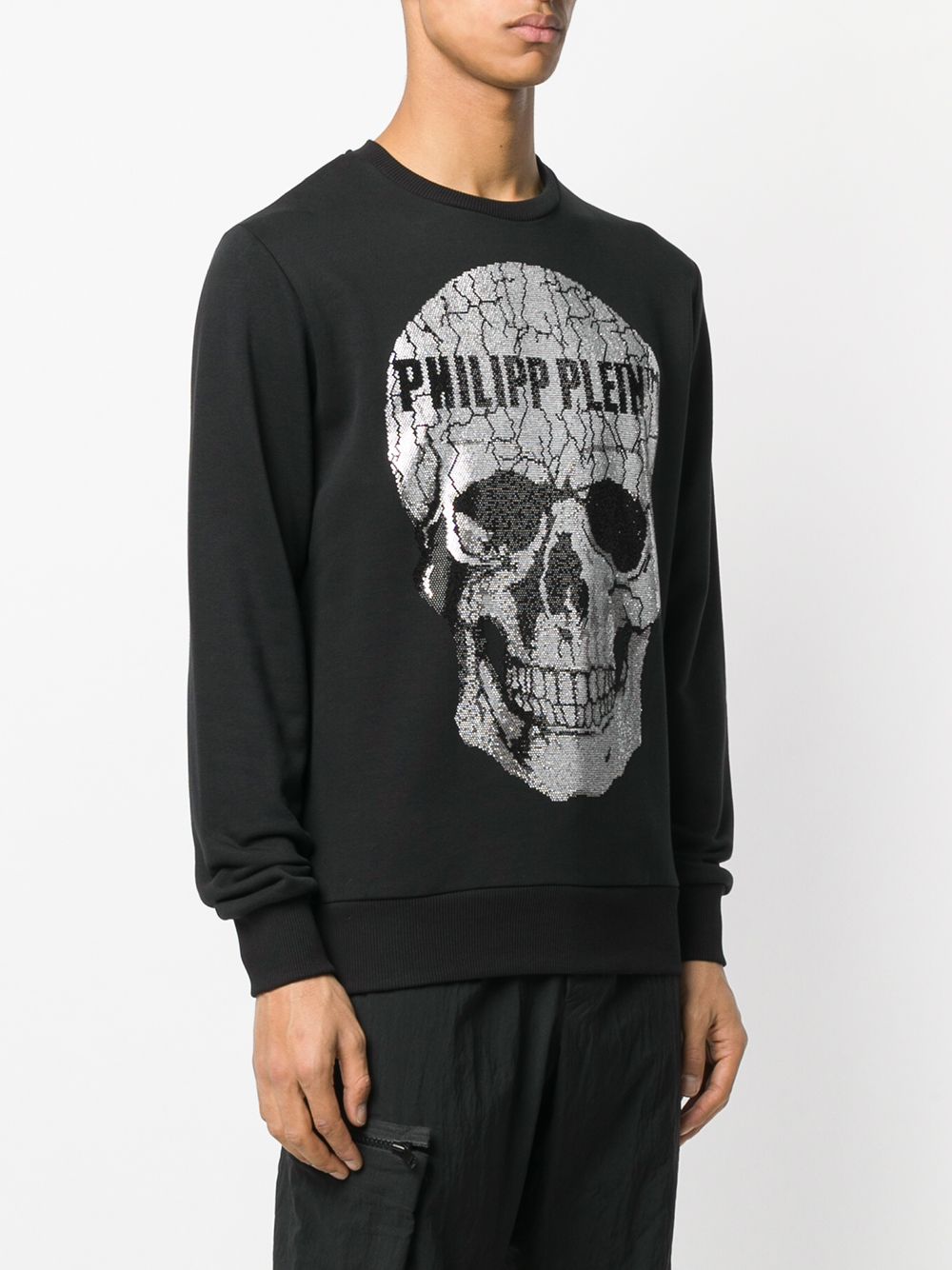 фото Philipp plein толстовка с декором skull