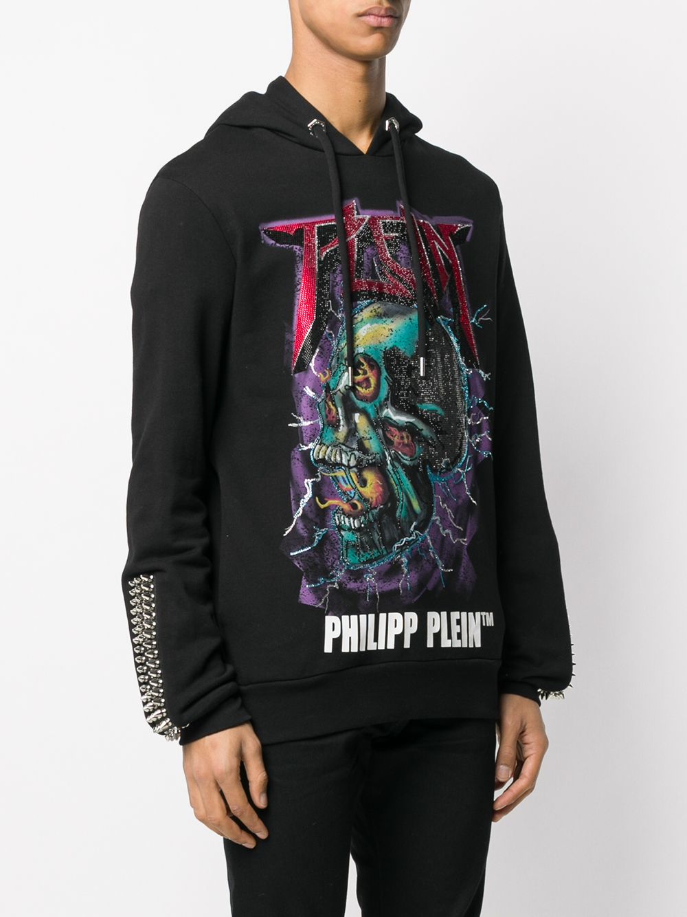 фото Philipp plein худи с декором skull