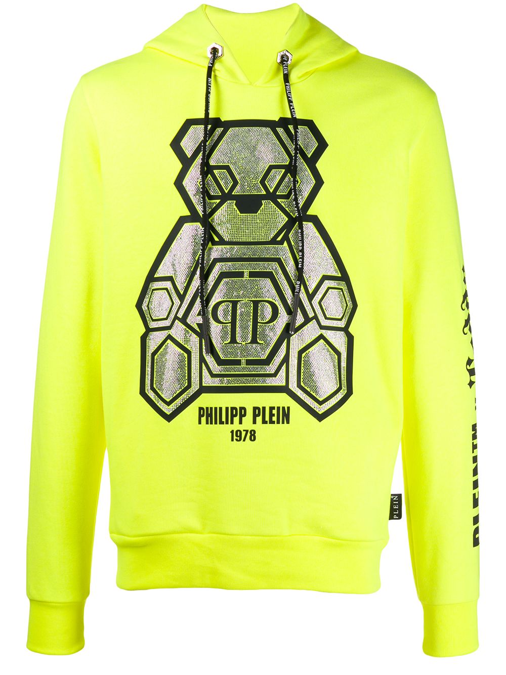 фото Philipp plein худи с вышивкой teddy bear