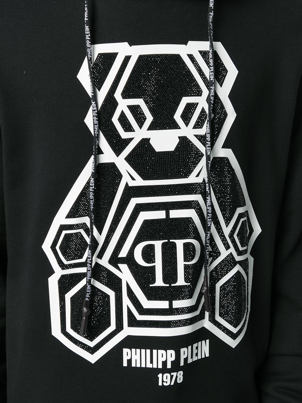 фото Philipp plein худи с декором teddy bear