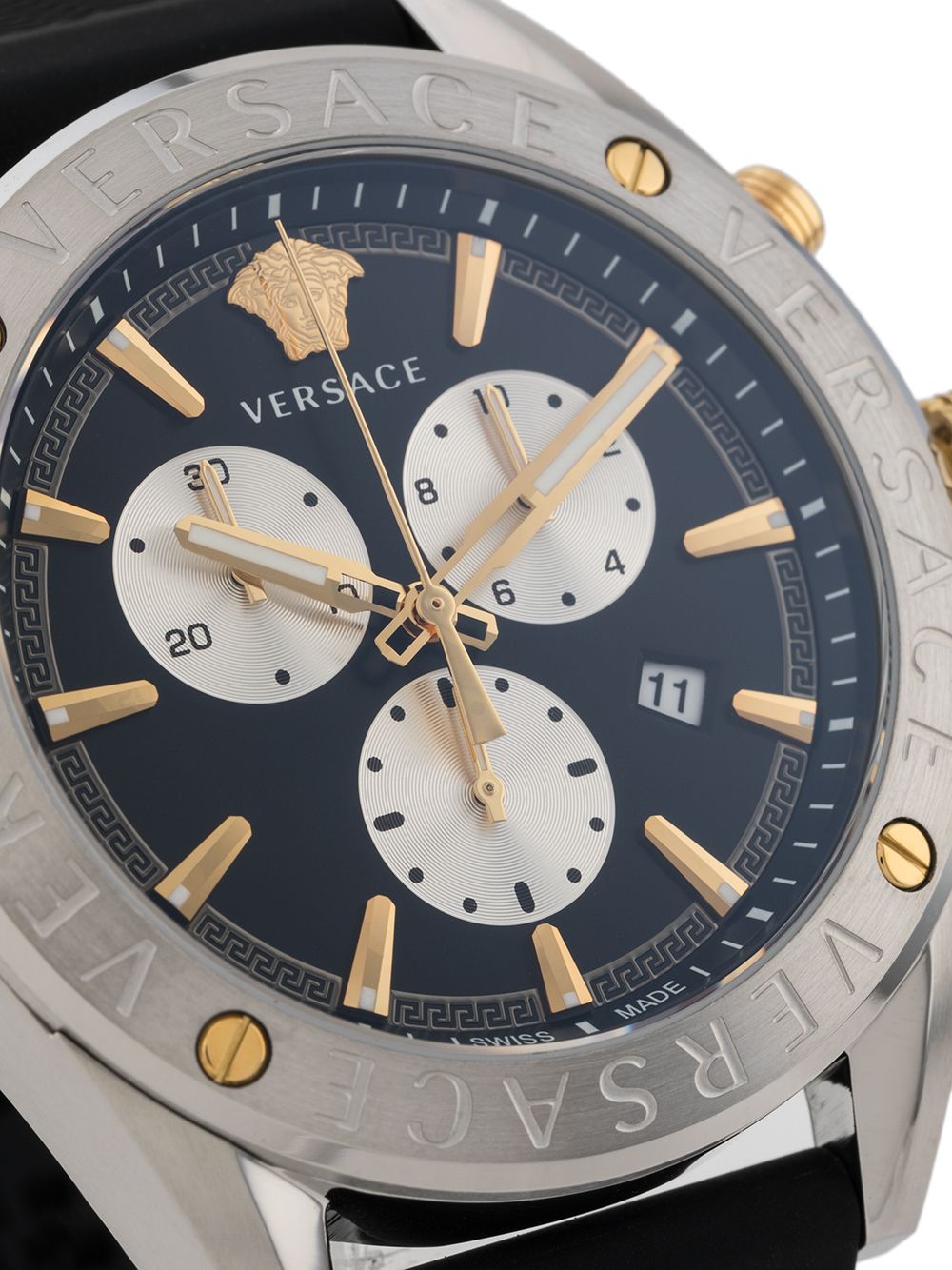 фото Versace наручные часы v-chrono 44 мм