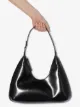 BY FAR Amber leather shoulder bag